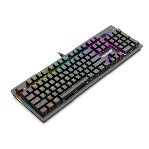 แป้นพิมพ์คอมพิวเตอร์ คีย์บอร์ดเกมมิ่ง 104 ปุ่ม DK230 แบ็คไลท์ RGB LED คีย์แคปแบบพุดดิ้ง - Product Image 2