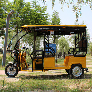 รถสามล้อไฟฟ้า1200W สำหรับผู้โดยสารรถสามล้อไฟฟ้า5ที่นั่ง - Product Image 4