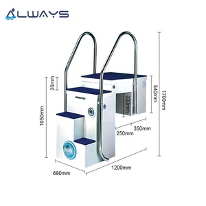 Système de filtration d'eau à cycle intégratif, <span class=keywords><strong>filtre</strong></span> de <span class=keywords><strong>piscine</strong></span> mural sans tuyauterie - Product Image 1