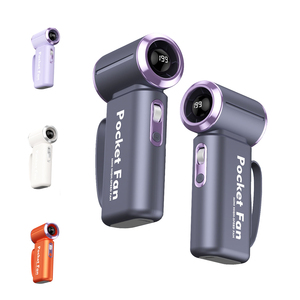 Ventilador de Bolsillo Recargable USB Súper Mini de 5000 mAh, Ventilador de Mano Pequeño y Portátil, Venta al por Mayor Directa de Fábrica, Logotipo Personalizado - Product Image 1