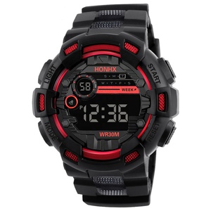 <span class=keywords><strong>Reloj</strong></span> digital de camuflaje marca <span class=keywords><strong>HONHX</strong></span> para hombre, <span class=keywords><strong>reloj</strong></span> electrónico con fecha para exteriores para hombre, <span class=keywords><strong>reloj</strong></span> LED deportivo resistente al agua - Product Image 4