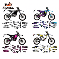 Kit d'autocollants graphiques complets SNOR pour moto électrique SurRon Ultra Bee, autocollants pour cadre, design OEM