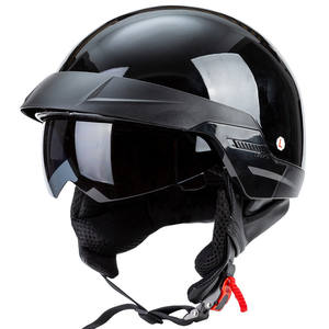 Casque de moto ouvert certifié ABS pour Harley Cruiser, universel pour toutes les saisons, état neuf - Product Image 6