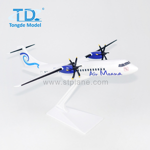 Modelo de avión de plástico personalizado Air Moana <span class=keywords><strong>ATR</strong></span> 72-600 1/100 27cm - Product Image 5