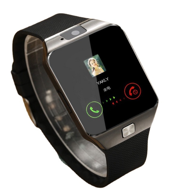 DZ09 Luxury IP67 LED Intelligent Bracelet Full Screen Touch Phone Call Sleep Sport Stylish Camera Smart Watch Calendar