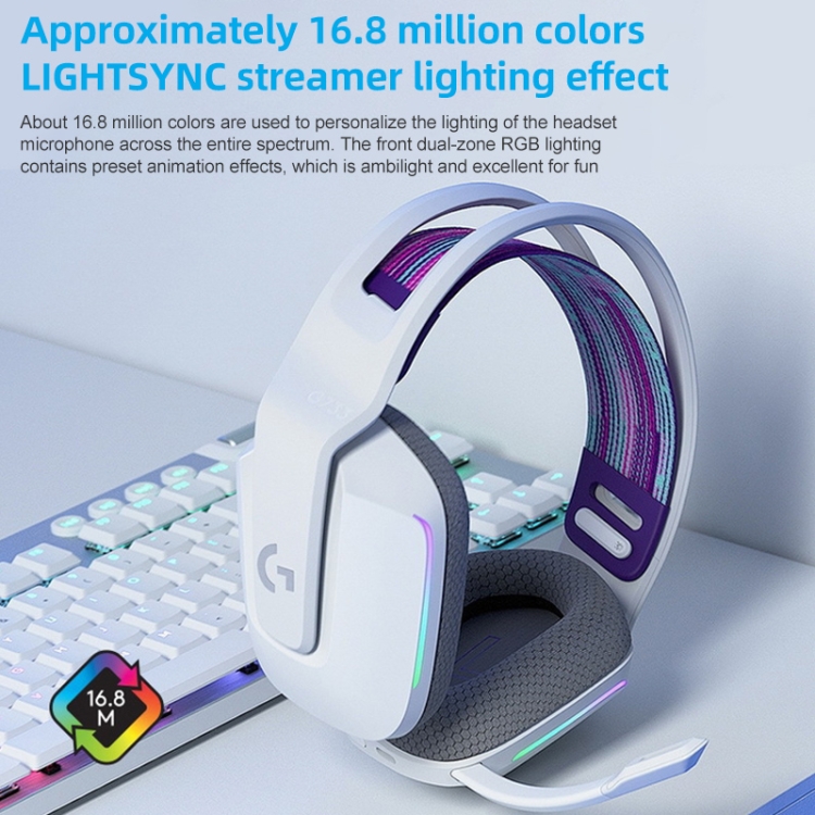 Original Logitech G733 LIGHT SPEED KDA Wireless RGB Gaming