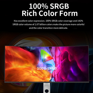 Écran incurvé ultra-large 37,5 pouces 1MS 1500R IPS 144Hz 3840x1600 16:9 120% SRGB Moniteur de jeu LED - Product Image 3