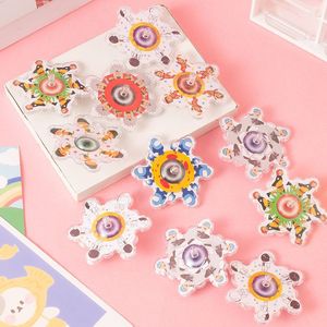 Ensemble de toupies en plastique, jouet rotatif pour enfants de 4 à 7 ans, cadeau ludique - Product Image 1