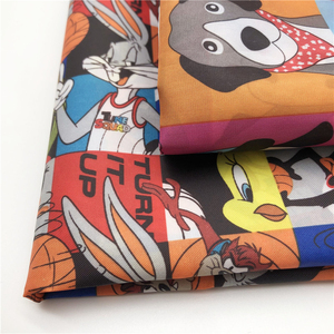 100% Polyester 190T Taffeta Thiết Kế Sang Trọng Vải Kỹ Thuật Số In Vải Phim Hoạt Hình Kỹ Thuật Số In Vải - Product Image 4