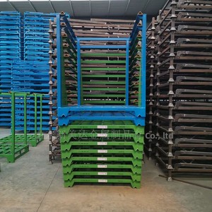 Wholesale 1000kg Steel <strong>Storage</strong> Cage | Stackable Collapsible Warehouse <strong>Bin</strong> | High Fidelity Material Handling Solution - Product Image 3