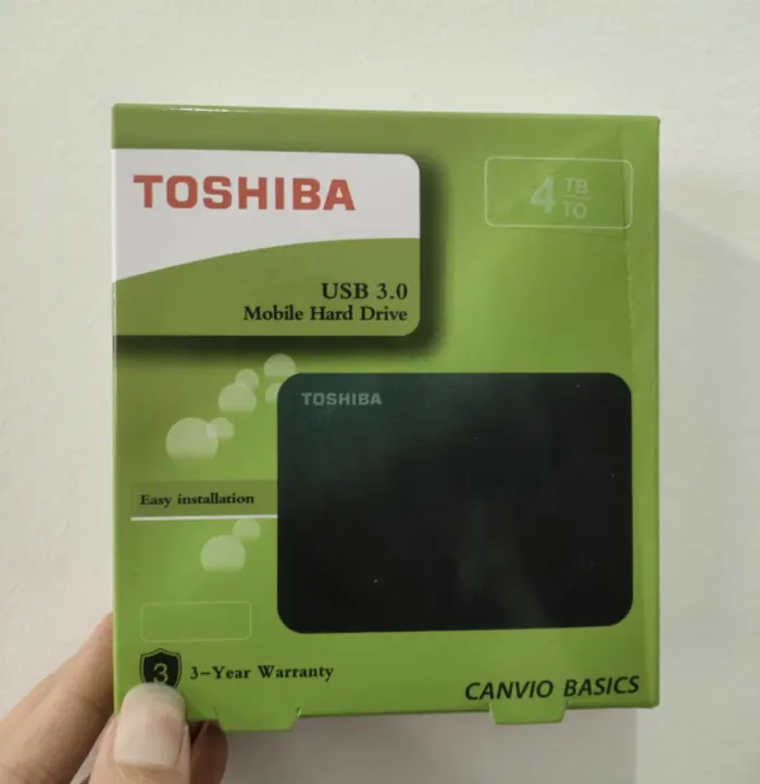 ฮาร์ดดิสก์ Toshi BA A3 1TB 2TB ฮาร์ดดิสก์2.5นิ้ว USB 3.0 4TB แบบพกพา HDD สำหรับแล็ปท็อปคอมพิวเตอร์ตั้งโต๊ะ