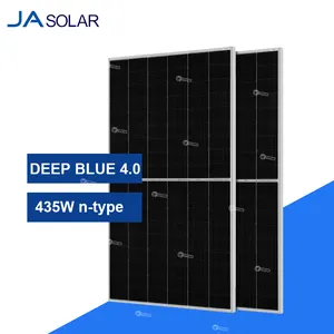 Ja太阳能电池板410W光伏组件电池板中国经销商鹿特丹460W 450W 455W全黑面板jam54d40