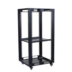 2포스트 4포스트 캐비닛 네트워크 19인치 42U 오픈 프레임 서버 랙 조립형 42U 스탠딩 오픈 랙 - Product Image 1