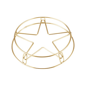Rejilla para vapor de acero inoxidable, diseño de estrella de cinco puntas, herramienta de cocina, soporte para olla con aislamiento térmico, multifuncional - Product Image 5