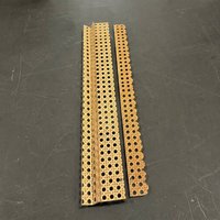 Supports de Mahjong en Acrylique de 20 Pouces, Texture Rotin, pour Tuiles de Mahjong Américain, Bords Festonnés ou Droits, Supports et Poussoirs de Mahjong