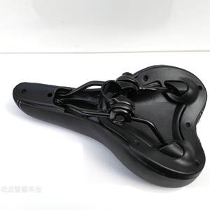 Selle de vélo noire confortable pour VTT, unisexe, adulte, toutes saisons - Product Image 2