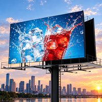 Écran LED étanche IP65 P4 P5, fréquence de rafraîchissement 7680Hz, écran fixe extérieur pour publicité murale, panneau d'affichage numérique