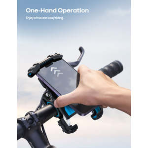 Lamicall BM02 Adjustable <b>Bike</b> <b>Phone</b> <b>Holder</b> Safety Lock Bicycle <b>Phone</b> Mount Stable <b>Phone</b> <b>Holder</b> for <b>Bike</b> Handlebar 4.7-6.8 Inch - Product Image 3