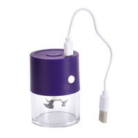 Futeng Broyeur d'herbes électrique Broyeur de tabac en plastique rechargeable Vente en gros Puissant Rectifieuse Accessoires pour fumeurs