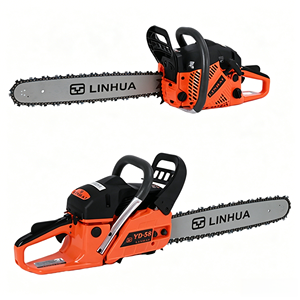 Motosierra a Gasolina YD-58 LINHAI para Rescate en Incendios Forestales, Corte de Árboles y Madera, con 1 Año de Garantía - Product Image 2