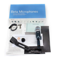 Microphone filaire Beta56A pour batterie, caisse claire et instruments vocaux – Idéal pour les spectacles en direct et les performances sur scène