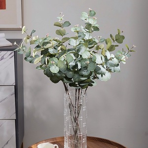 Feuilles d'eucalyptus artificielles Meng Jie, fleurs en vase de 30 cm à 100 cm pour décorations de mariage - Product Image 1