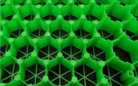 Grille de pavage en nid d'abeille en HDPE Huabo pour allées, plantations et drainage, garantie 5 ans