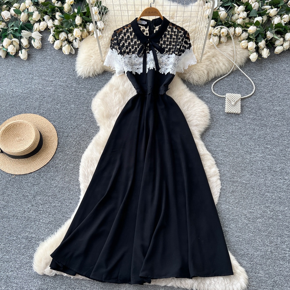 Chic Styles and Comfort in chiffon dress formal dress patterns with lace 2  for Trendy Women