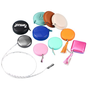 Ruban à mesurer en cuir personnalisé d'usine professionnelle et différentes formes de mini ruban à mesurer en cuir pour le corps de bonne qualité <span class=keywords><strong>bon</strong></span> marché - Product Image 2