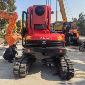 Excavatrice Kubota 161 KX161-3 d'occasion de 6 tonnes, modèle japonais U55 KX155 KX161 KX163, en vente avec composants essentiels - Product Image 6
