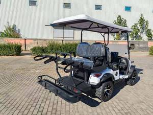 Voiturette de golf électrique 4 places, batterie lithium 72V 105AH, moteur AC 3/4/5KW, 30 km/h, certifiée CE, autonomie 70-90 km, construction métallique - Product Image 2