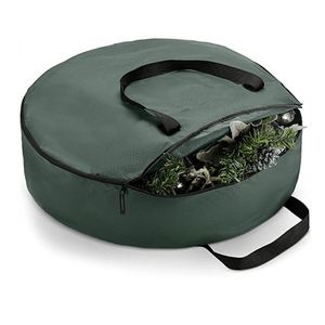 Juego de Organizadores de Almacenamiento Resistentes al Agua para Árboles de Navidad, Bolsa de Almacenamiento para Coronas de Navidad con Cierre, Tela Oxford - Product Image 3