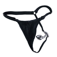 Plug anal en acier inoxydable, masseur de prostate, plug anal 100% étanche, écologique, dispositif de chasteté portable, jouets pour adultes fétichistes