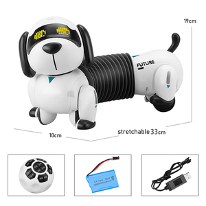 RC đồ chơi RC động vật điều khiển từ xa theo Dachshund Đồ chơi robot cảm ứng nhạy cảm kéo dài điện tử tương tác con chó Robot - Product Image 6