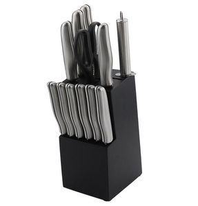 <strong>Amazon</strong> Top Seller 14 Pieces <strong>Kitchen</strong> <strong>Knife</strong> <strong>Set</strong> Stainless Steel High Quality Hollow Handle Chef <strong>Kitchen</strong> <strong>Knife</strong> <strong>Set</strong> With Block - Product Image 5