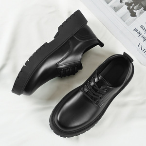 Nuove Scarpe Casual da Uomo, Stile Retrò, con Lacci, Suola Morbida, <span class=keywords><strong>Traspiranti</strong></span>, Rialzate, con Suola Spessa e Punta Larga - Product Image 3