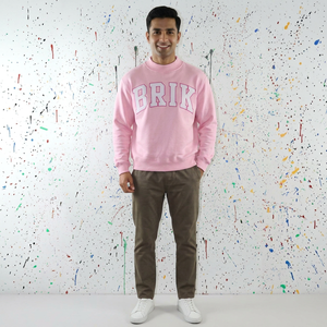 BRIK PINK ผ้าฝ้าย 100% สำหรับฤดูหนาว สไตล์วินเทจ ระบายอากาศได้ดี แห้งเร็ว มีซิป ฮู้ด คอปก ด้ายเนื้อละเอียด - Product Image 1