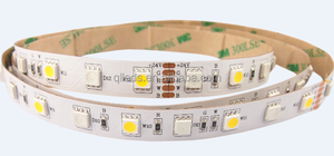 Il vecchio tipo RGB + W ha condotto la luce della striscia 60Led/m DC 12V/24V 14.4 W/m le perle della lampada separata 30LED RGB + 30LED bianco di fabbrica vende direttamente - Product Image 3