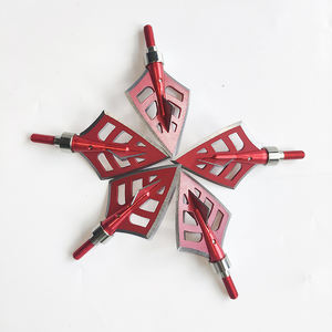 125 grano aluminio ranurado tiro con arco caza flechas puntas Accesorios - Product Image 3