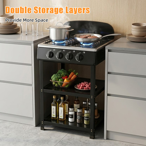 ホットセールデザイン ガス調理器 50*50*86cm 5.44KW 220V 業務用厨房ガスコンロ バーナー - Product Image 2