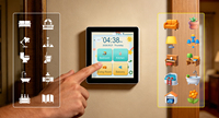 Oferta Especial: Interruptor Inteligente Tuya Wifi Zigbee Wifi Mesh de Pantalla Completa de 1/2/3/4 Botones para Cortinas y Luces, Compatible con Smart Living, Alexa y Google