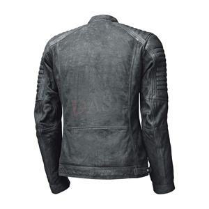 Chaqueta de moto de cuero negro de piel de oveja novato de alta calidad, ropa deportiva de motorista de calle hecha a medida para adultos, estampado transpirable - Product Image 2