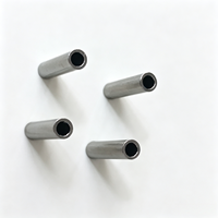 Manchons de sertissage en cuivre-nickel à double tube pour la pêche, 8 mm, accessoires de pêche pour la pêche au bar, en rivière et en mer
