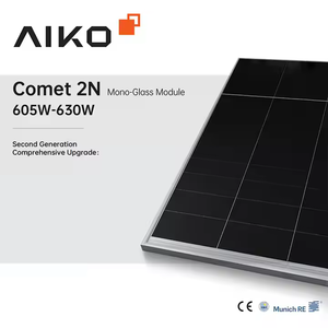 AikoAIKO-A590-610-MAH72Mw Paneles Solares Bifaciales de Doble Vidrio Tipo N ABC de 650 Watts 635W 640W 645W 650W 655W Almacén AIKO-A6 - Product Image 5