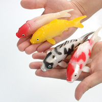 Aimant décoratif pour réfrigérateur en PVC, thème animaux miniatures Koi, pour la maternité