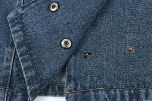 Set Women's 2026 new 2-piece suit casual fashion collar <strong>half</strong> sleeve denim <strong>jacket</strong>+retro women's high waist denim bell bottoms - Product Image 5