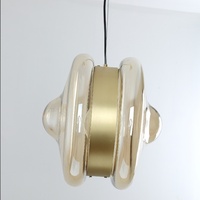 Lustre en verre Macaron nordique, design post-moderne, hauteur réglable, pour salle à manger, comptoir de bar, magasin de vêtements, café, chevet