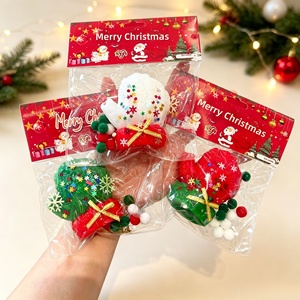 Lindos Juguetes de Garra de Gato para Navidad, Guantes Festivos con Forma de Donut de Alta Calidad para Regalos de Bienvenida y Obsequios de Ferias Comerciales - Product Image 4