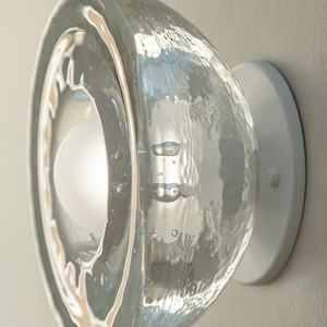 Basit temizle Cast cam Led duvar lamba Modern dekoratif kapalı duvar lambası oturma odası yatak odası restoran koridor için - Product Image 4