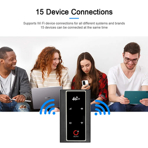 MF981 4G LTE Portable Outdoor Wi-Fi <b>Router</b> Firewall QoS Dual-Band 2.4GHz/5G 10 Users 12 Months Warranty 2100mAh Battery 8-10 Wif - Product Image 4